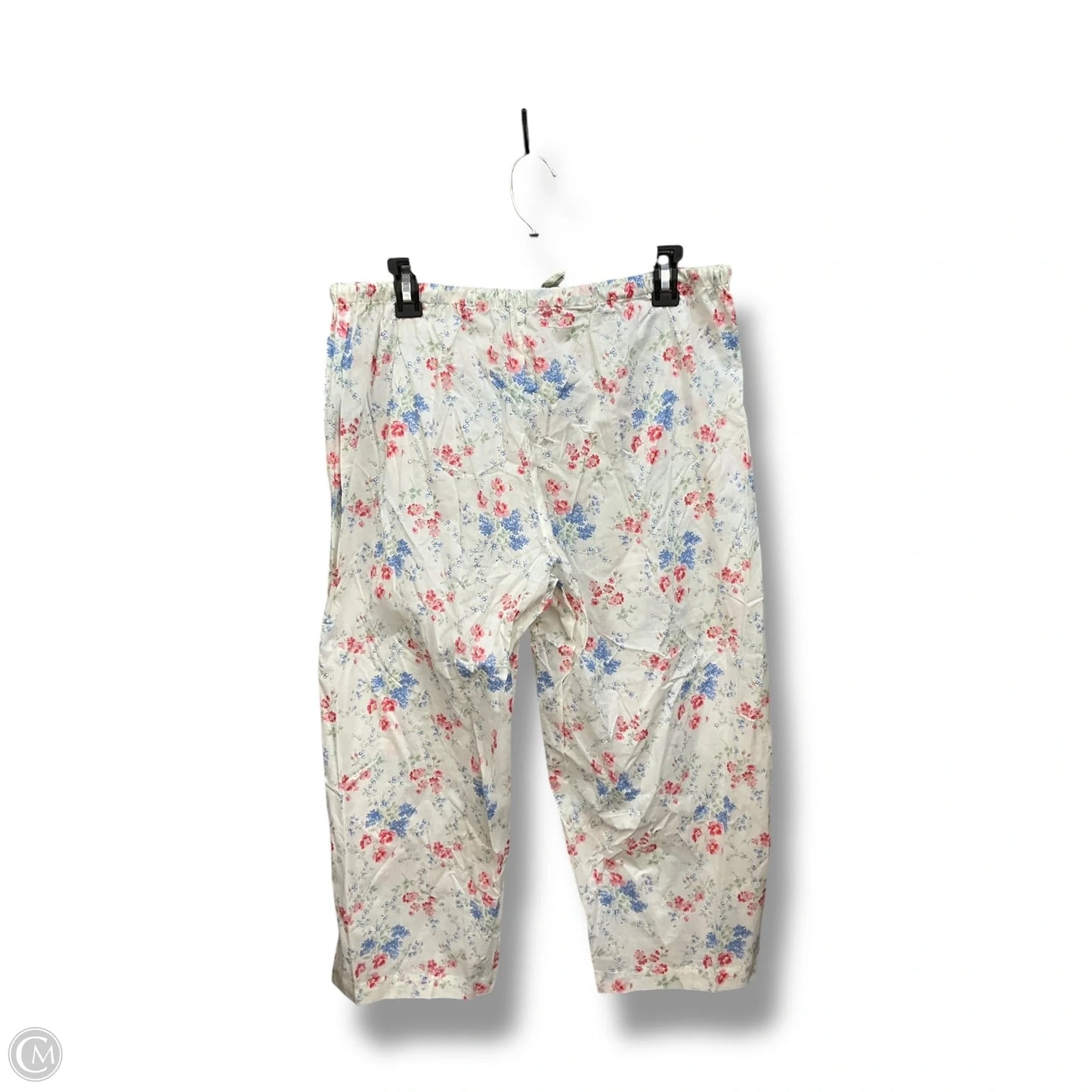 Capris By Ralph Lauren In Floral Print, Size: L