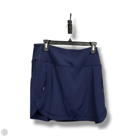 Athletic Skirt By Athleta In Navy, Size: Xl