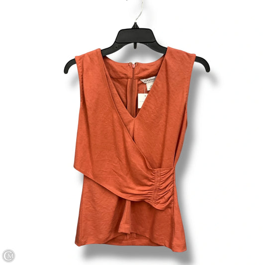 Top Sleeveless By Club Monaco In Orange, Size: S