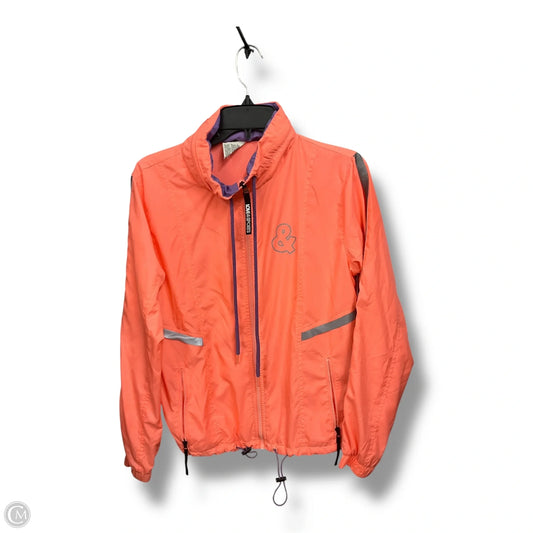 Athletic Jacket By Love & Sports In Peach, Size: Xs