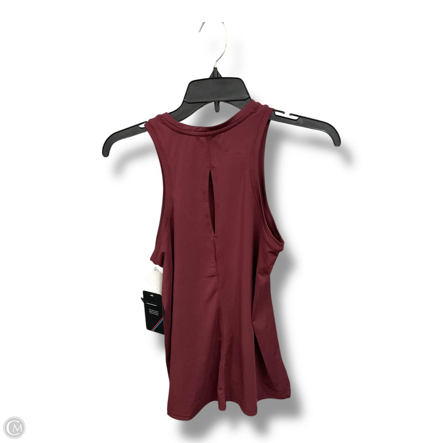 Athletic Tank Top By Clothes Mentor In Maroon, Size: Xl