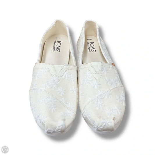Shoes Flats By Toms In Floral Print, Size: 8