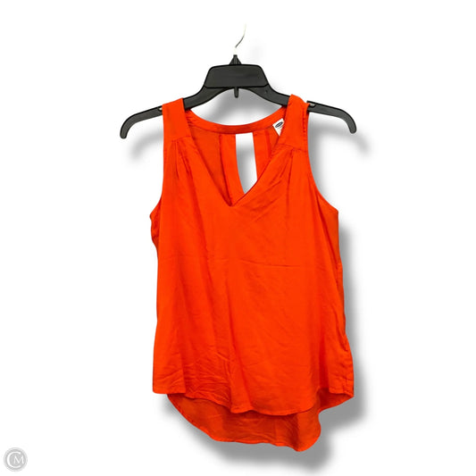 Top Sleeveless By Old Navy In Orange, Size: Xs
