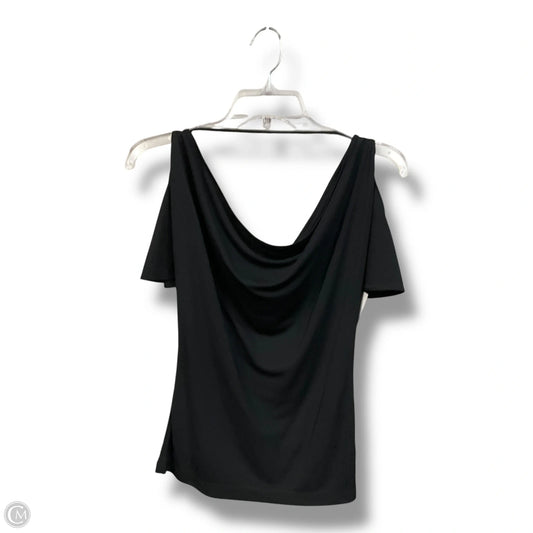 Top Short Sleeve By New York And Co In Black, Size: Xs