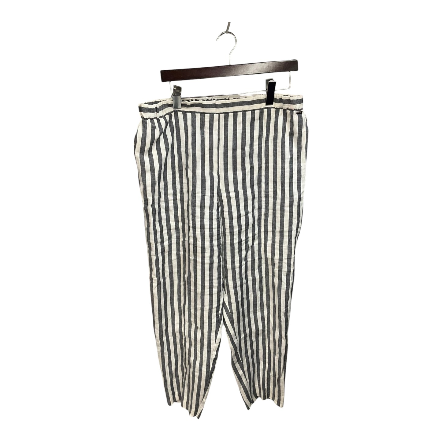 Pants Lounge By St. John In Striped Pattern, Size: Xl