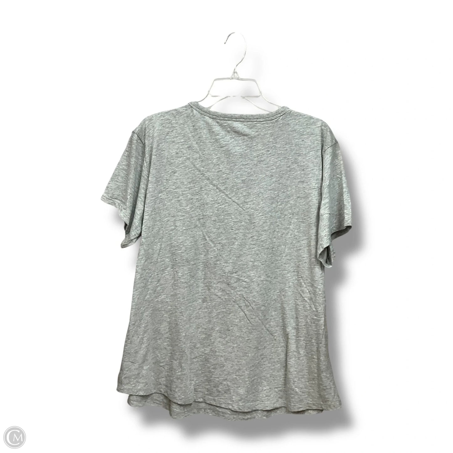 Top Short Sleeve By Ana In Ivory, Size: Xxl