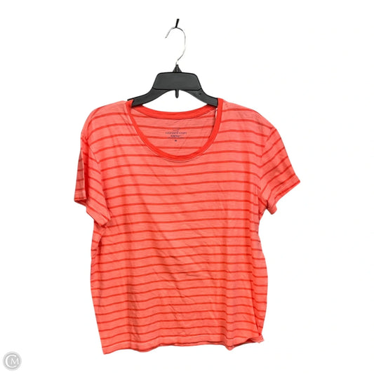 Top Short Sleeve By Vineyard Vines In Striped Pattern, Size: M