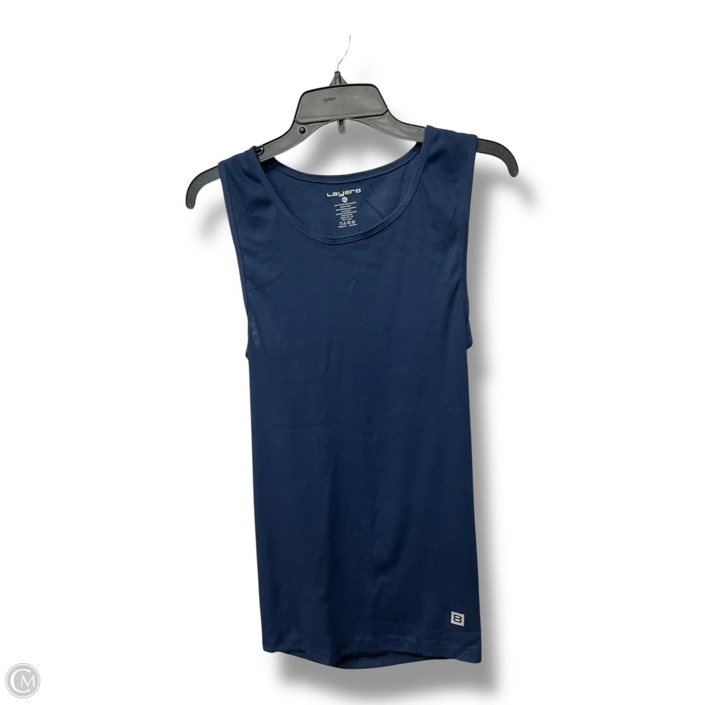 Athletic Tank Top By Layer 8 In Navy, Size: Xl