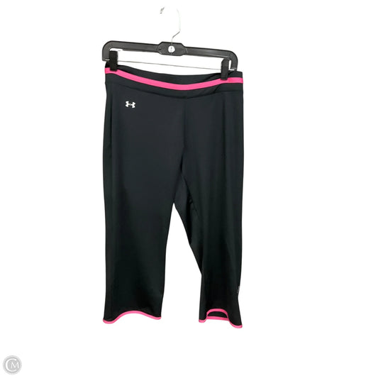 Athletic Capris By Under Armour In Black, Size: M