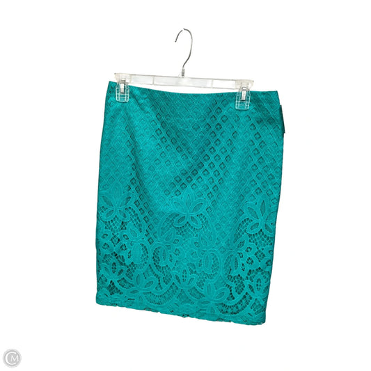 Skirt Mini & Short By Loft In Teal, Size: Sp