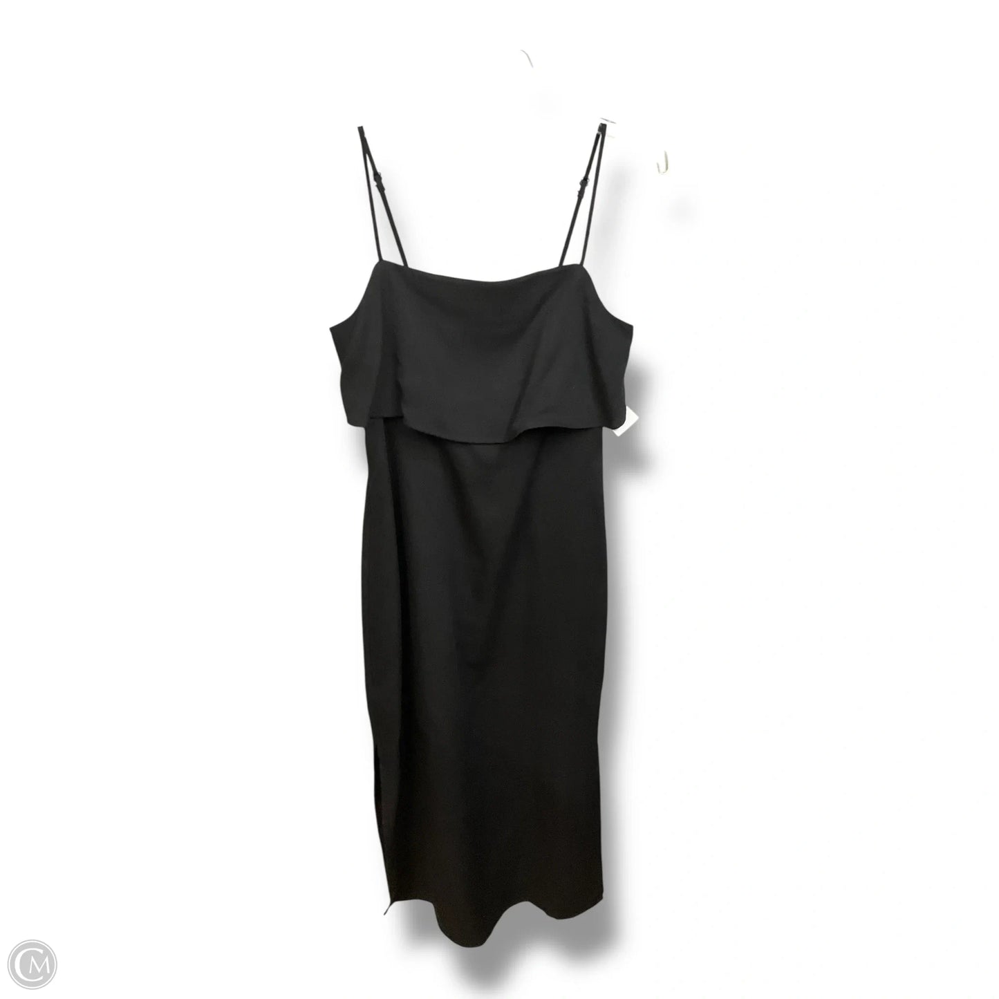 Dress Casual Midi By Anthropologie In Black, Size: S