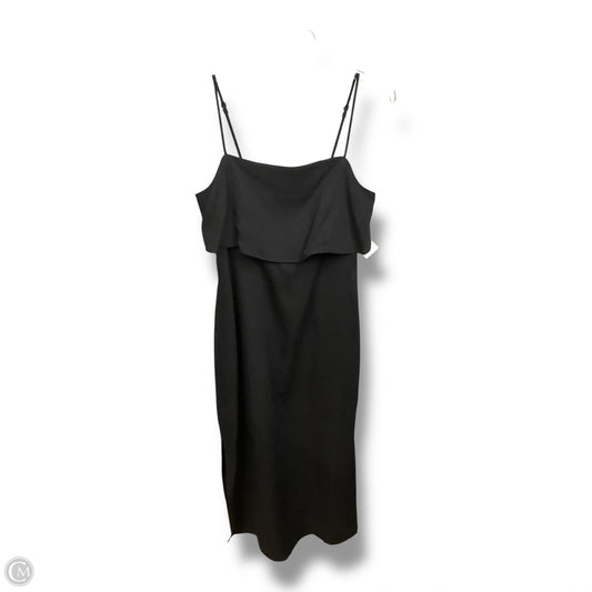 Dress Casual Midi By Anthropologie In Black, Size: S