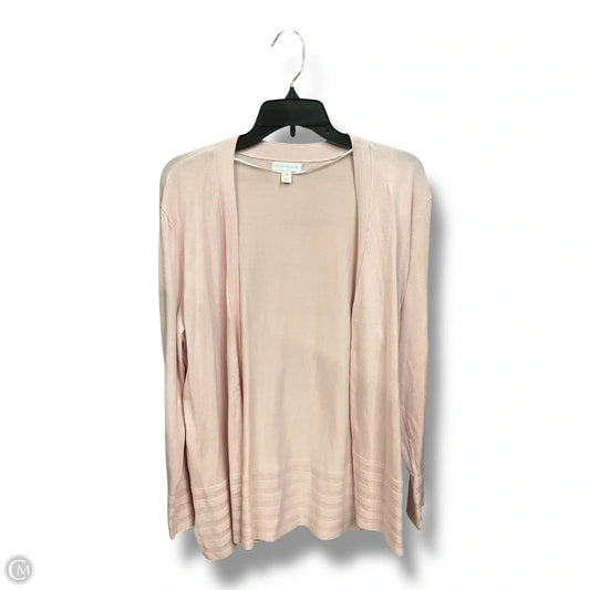 Cardigan By Charter Club In Pink, Size: Xlp