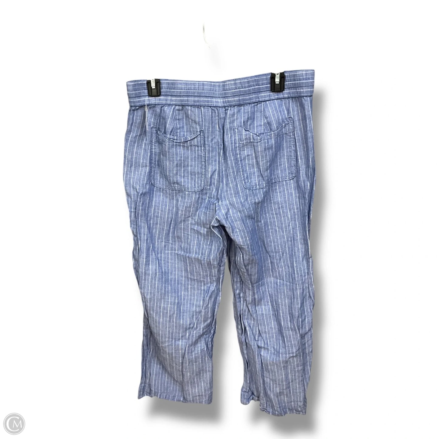 Capris By Talbots In Striped Pattern, Size: M