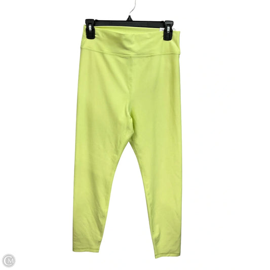 Athletic Leggings By Old Navy In Yellow, Size: M