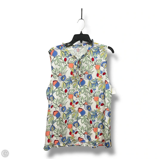 Top Sleeveless By Loft In Multi-colored, Size: Xl