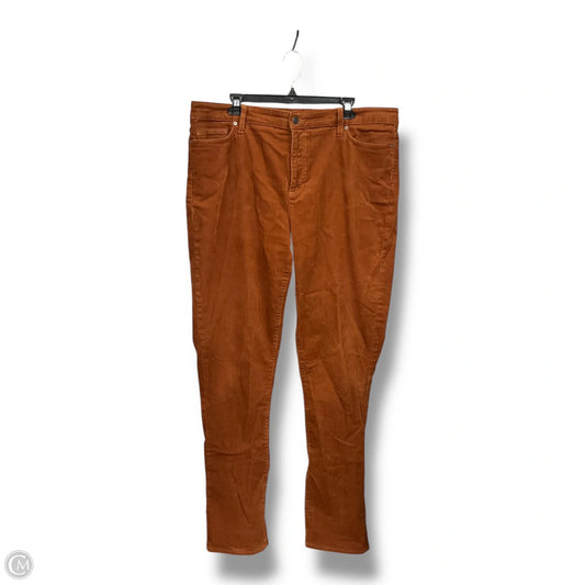 Pants Other By Lands End In Copper, Size: 18