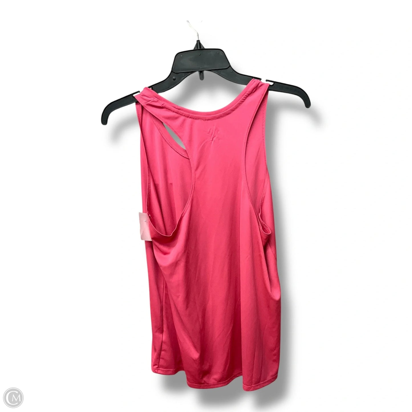 Athletic Tank Top By Athletic Works In Pink, Size: L