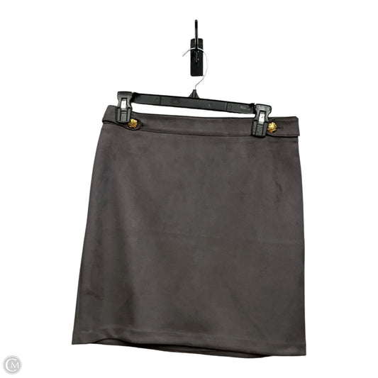 Skirt Mini & Short By White House Black Market In Grey, Size: Xs