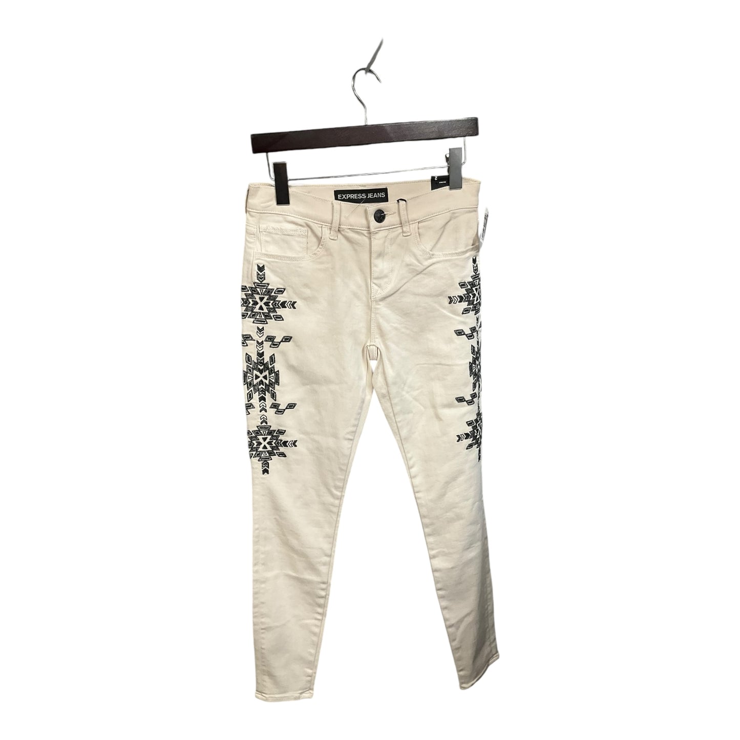 Pants Other By Express In Cream, Size: 2