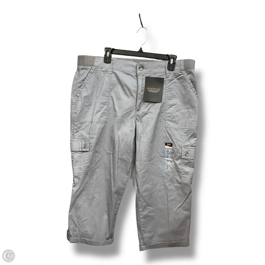 Capris By Lee In Grey, Size: 18