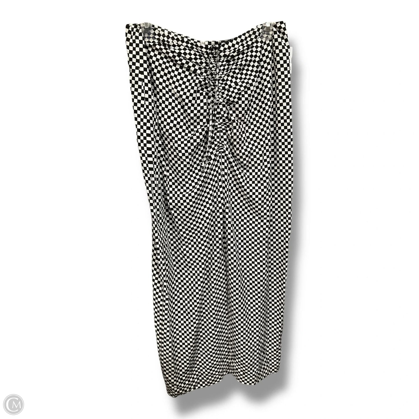 Skirt Maxi By Clothes Mentor In Checkered Pattern, Size: M