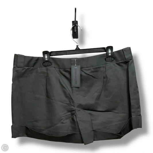 Shorts By Clothes Mentor In Grey, Size: 12