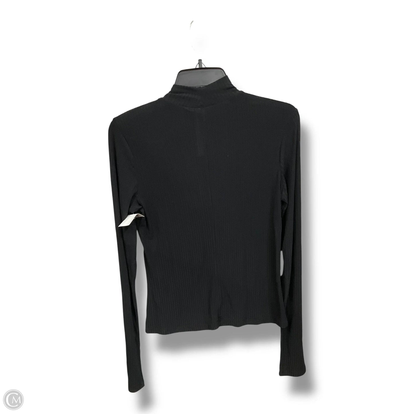 Athletic Top Long Sleeve Crewneck By Alo In Black, Size: M