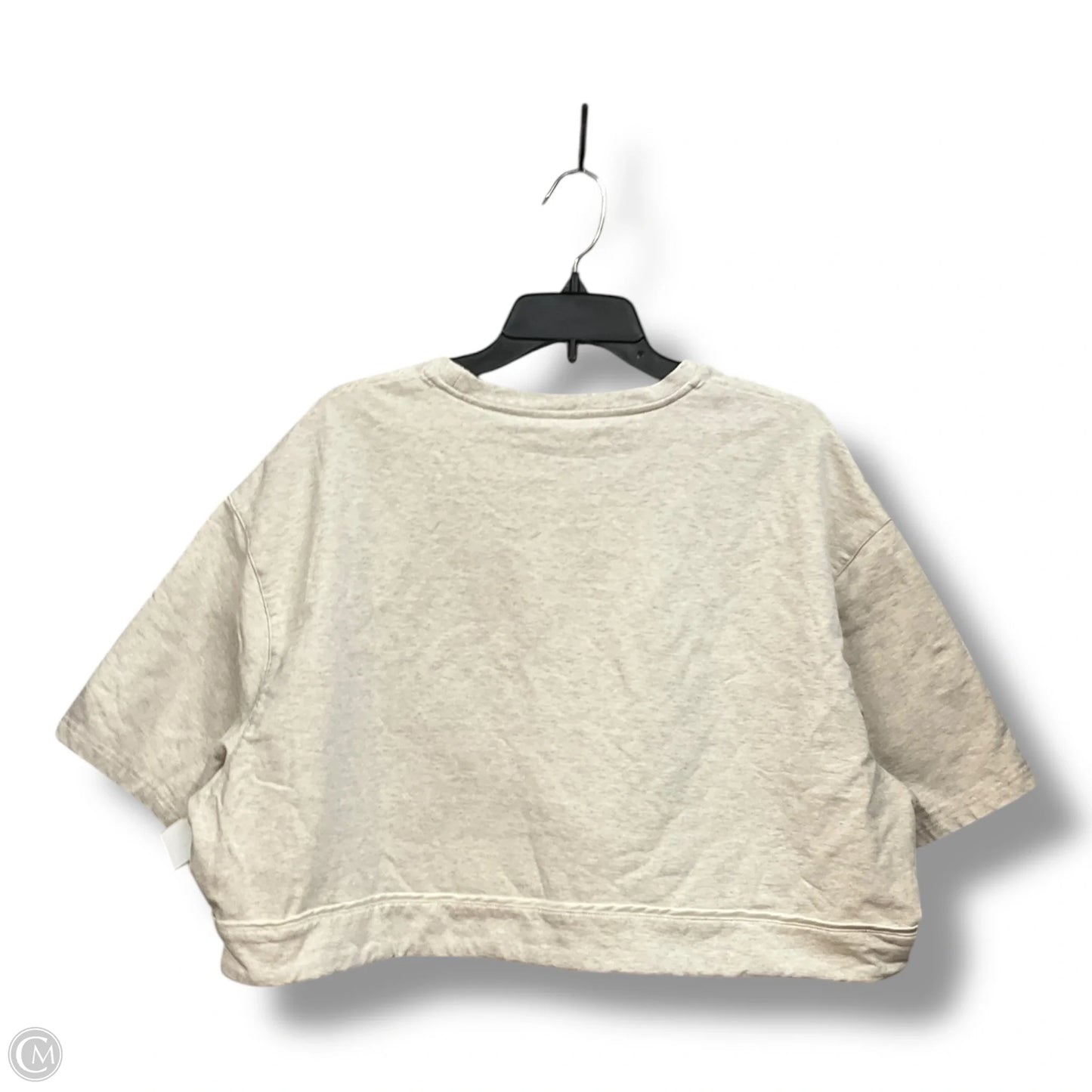 Top Short Sleeve By Varley In Beige, Size: L