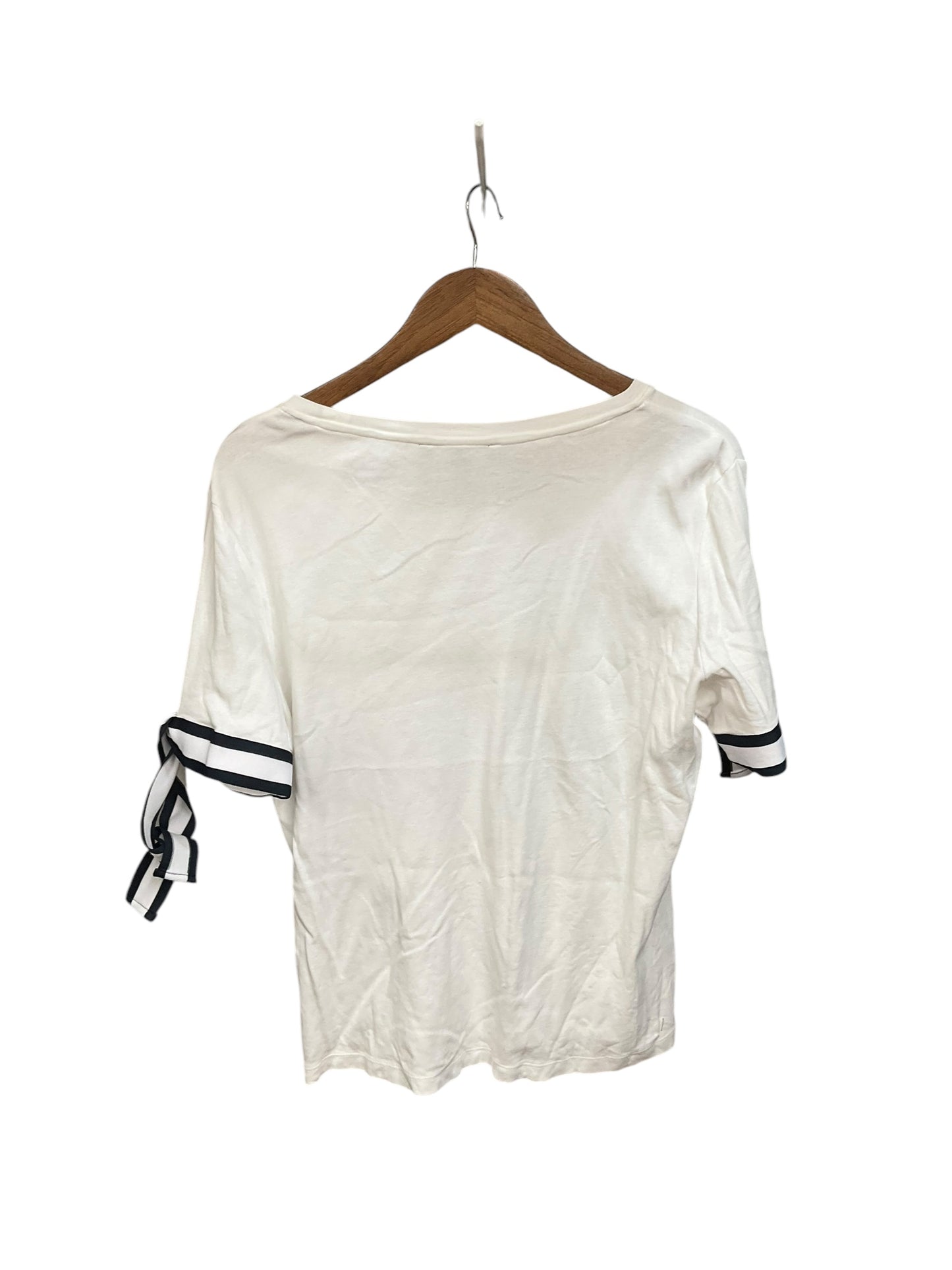 Top Short Sleeve By Tommy Hilfiger In White, Size: Xl