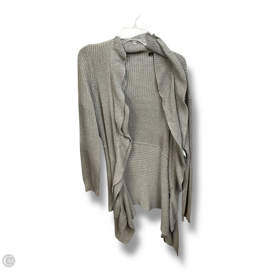 Sweater Cardigan By Rxb In Grey, Size: Xl