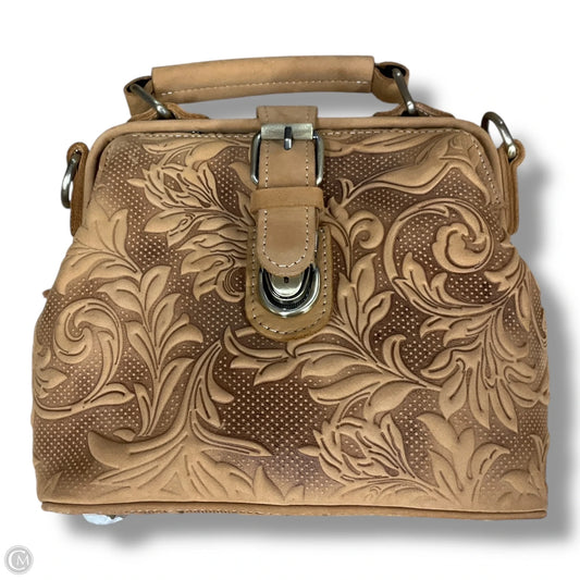 Handbag Leather By Clothes Mentor, Size: Small