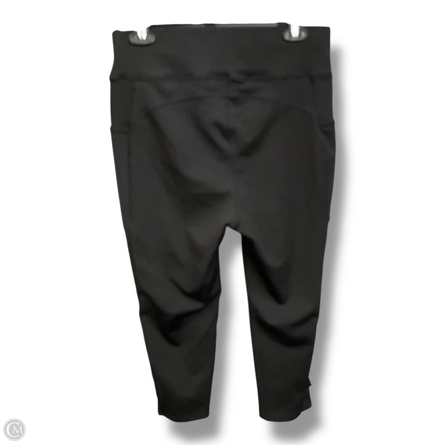 Athletic Capris By Clothes Mentor In Black, Size: Xl