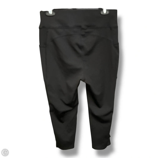 Athletic Capris By Clothes Mentor In Black, Size: Xl