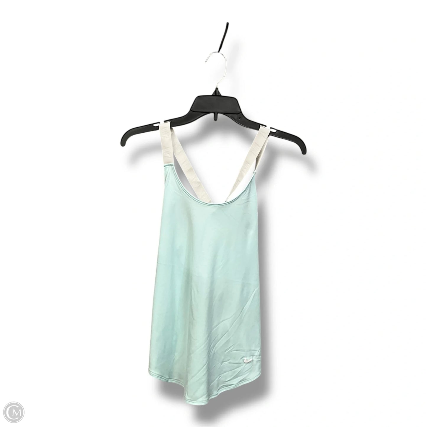 Athletic Tank Top By Nike Apparel In Aqua, Size: Xs
