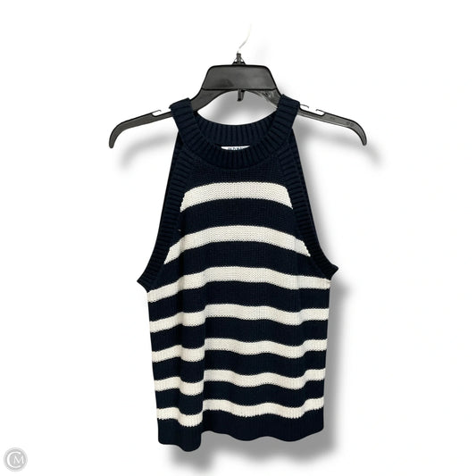 Top Sleeveless By Old Navy In Striped Pattern, Size: L