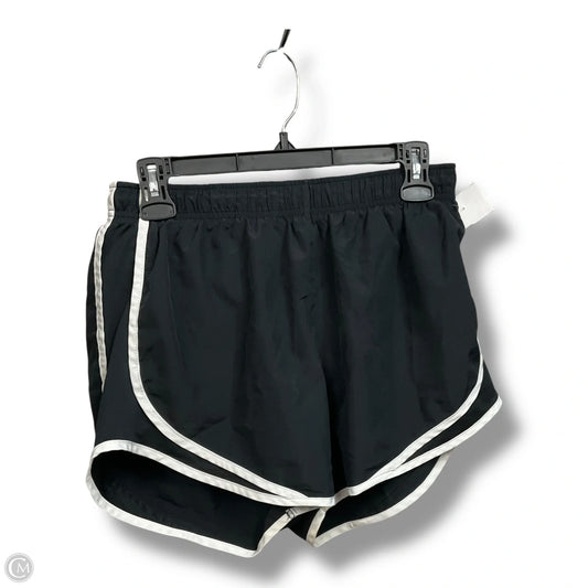 Athletic Shorts By Nike Apparel In Black & White, Size: M