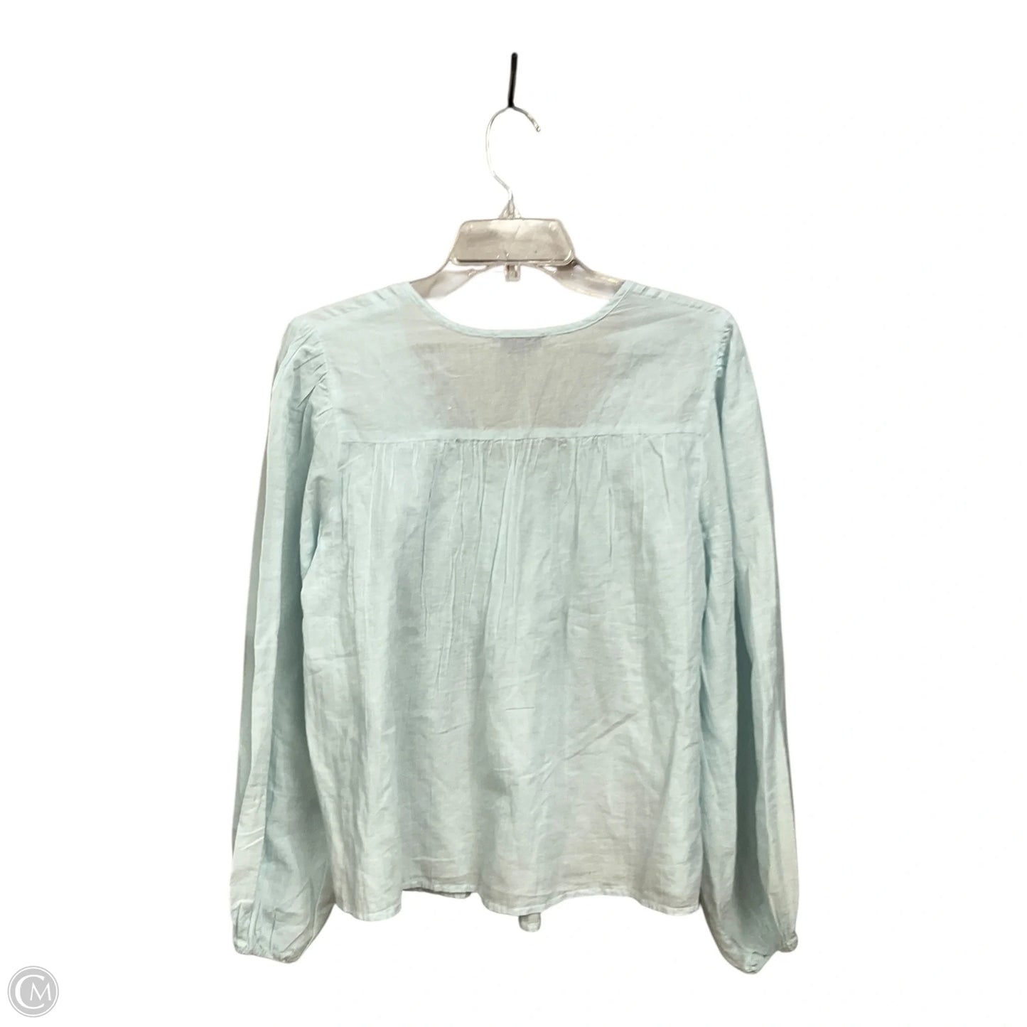 Top Long Sleeve By American Eagle In Blue, Size: M