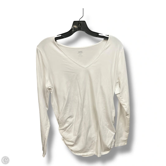 Maternity Top Long Sleeve By Old Navy, Size: L