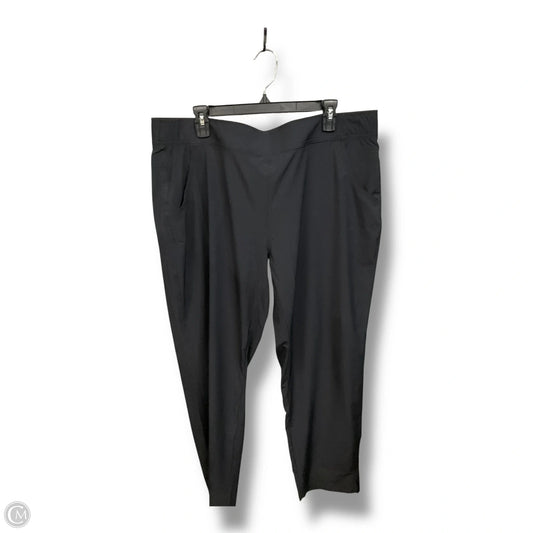 Athletic Pants By Eddie Bauer In Black, Size: Xl