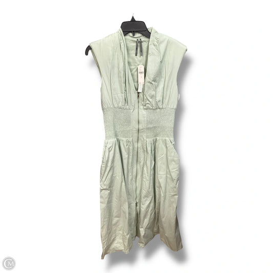 Dress Casual Midi By Anthropologie In Green, Size: M