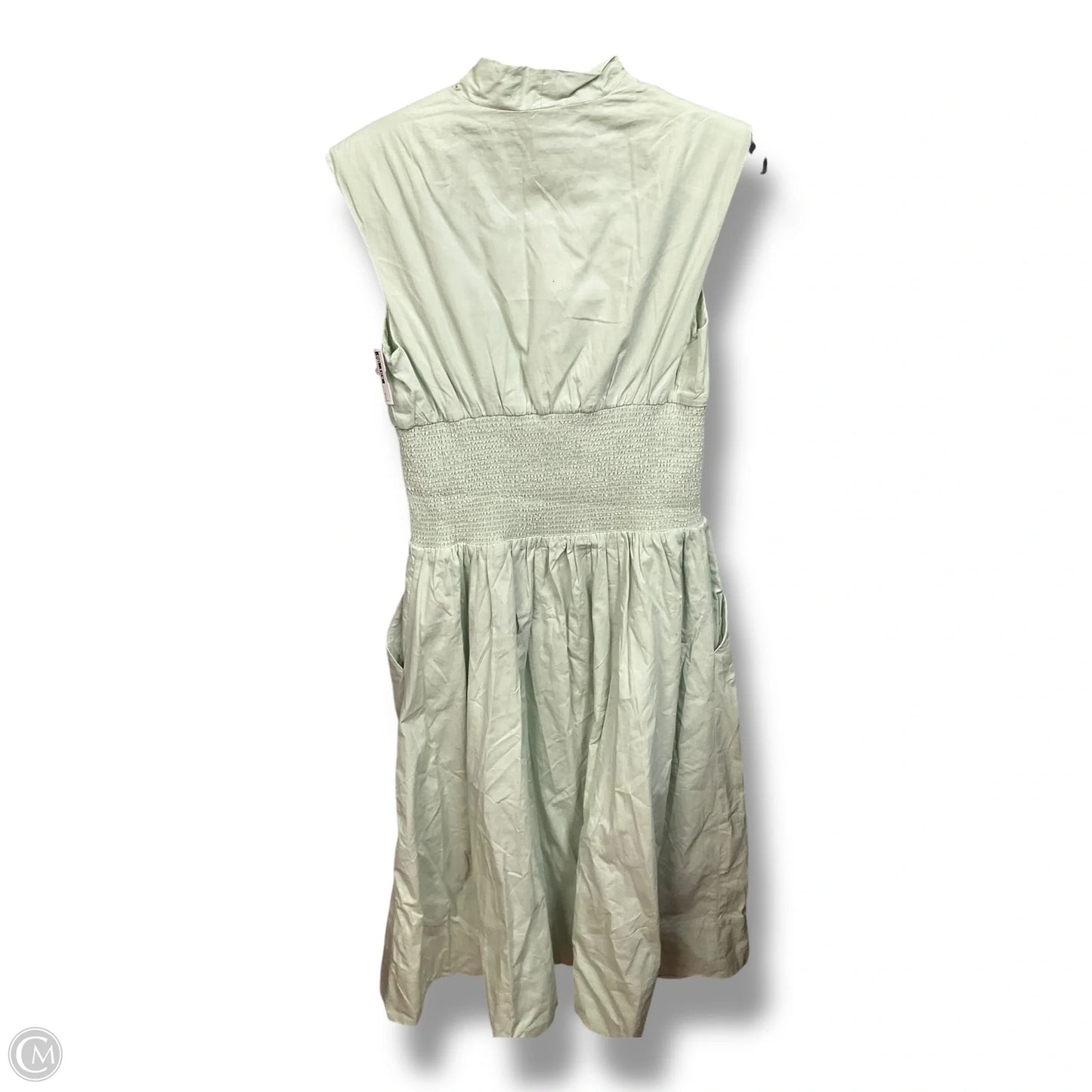 Dress Casual Midi By Anthropologie In Green, Size: M