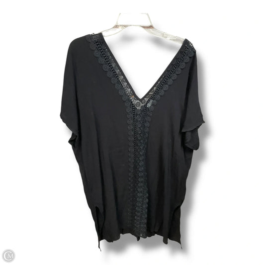Swimwear Cover-up By Kona Sol In Black, Size: Xl