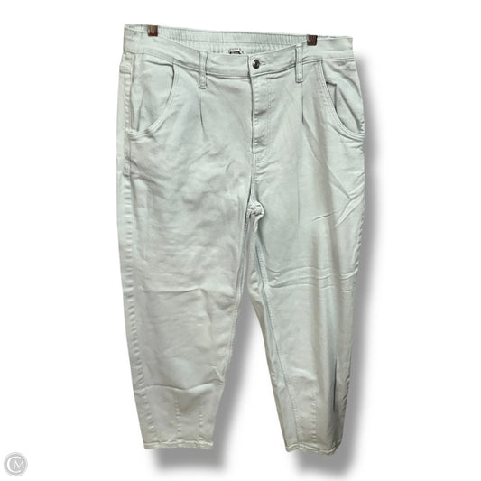 Jeans Cropped By Ophelia Roe In Blue Denim, Size: 14