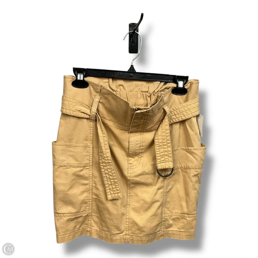 Skirt Mini & Short By Wild Fable In Tan, Size: S