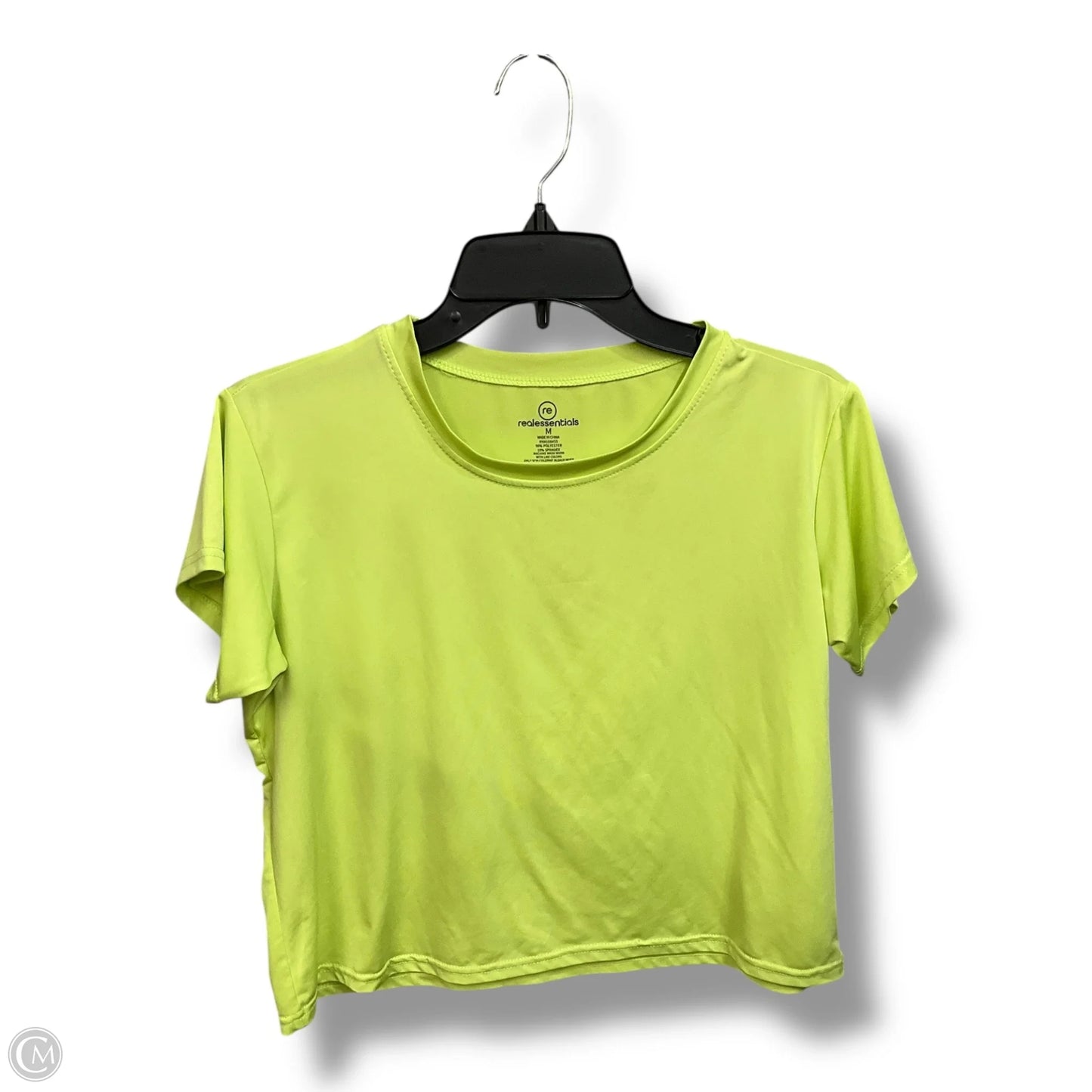 Athletic Top Short Sleeve By Clothes Mentor In Green, Size: M