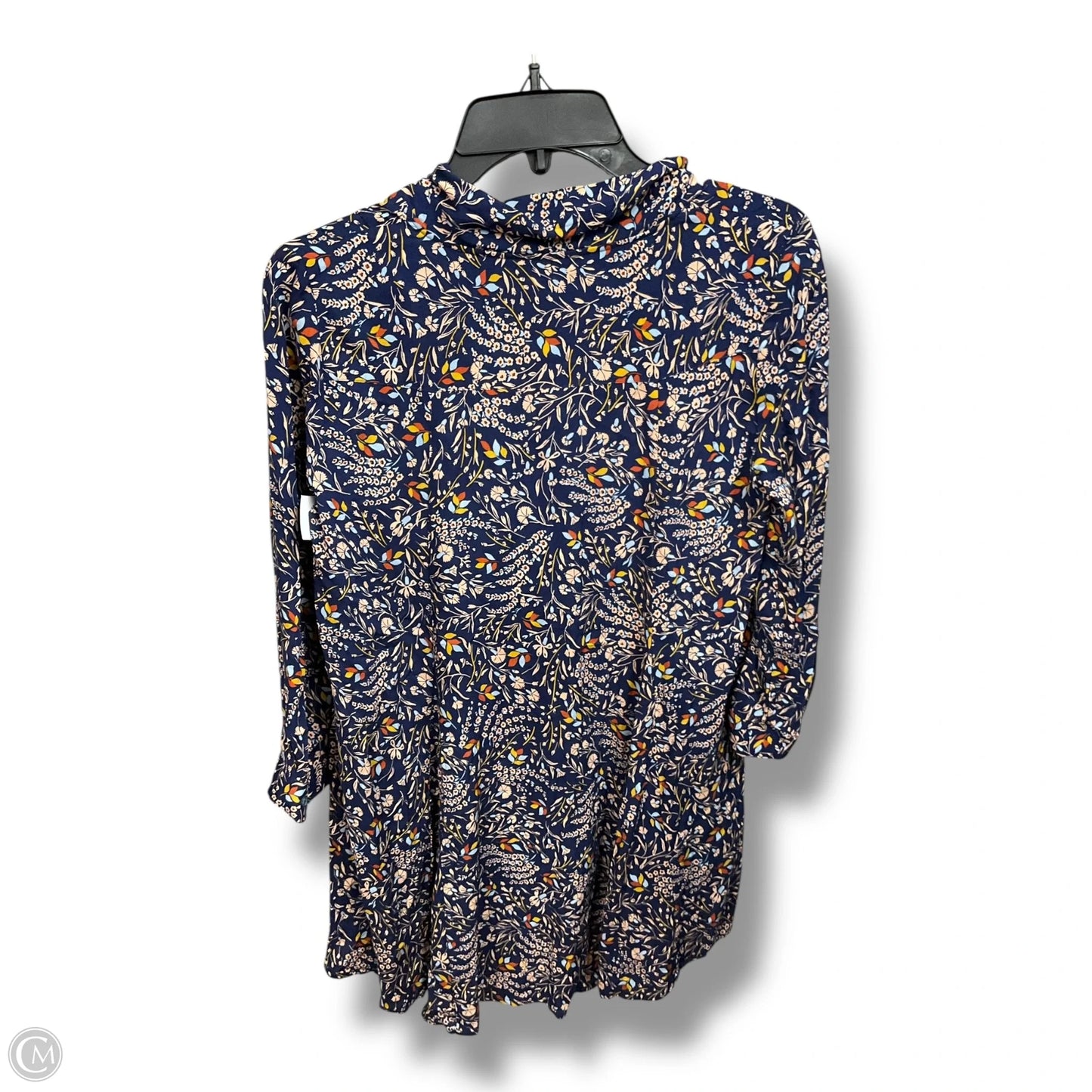 Blouse 3/4 Sleeve By Maeve In Floral Print, Size: Xs