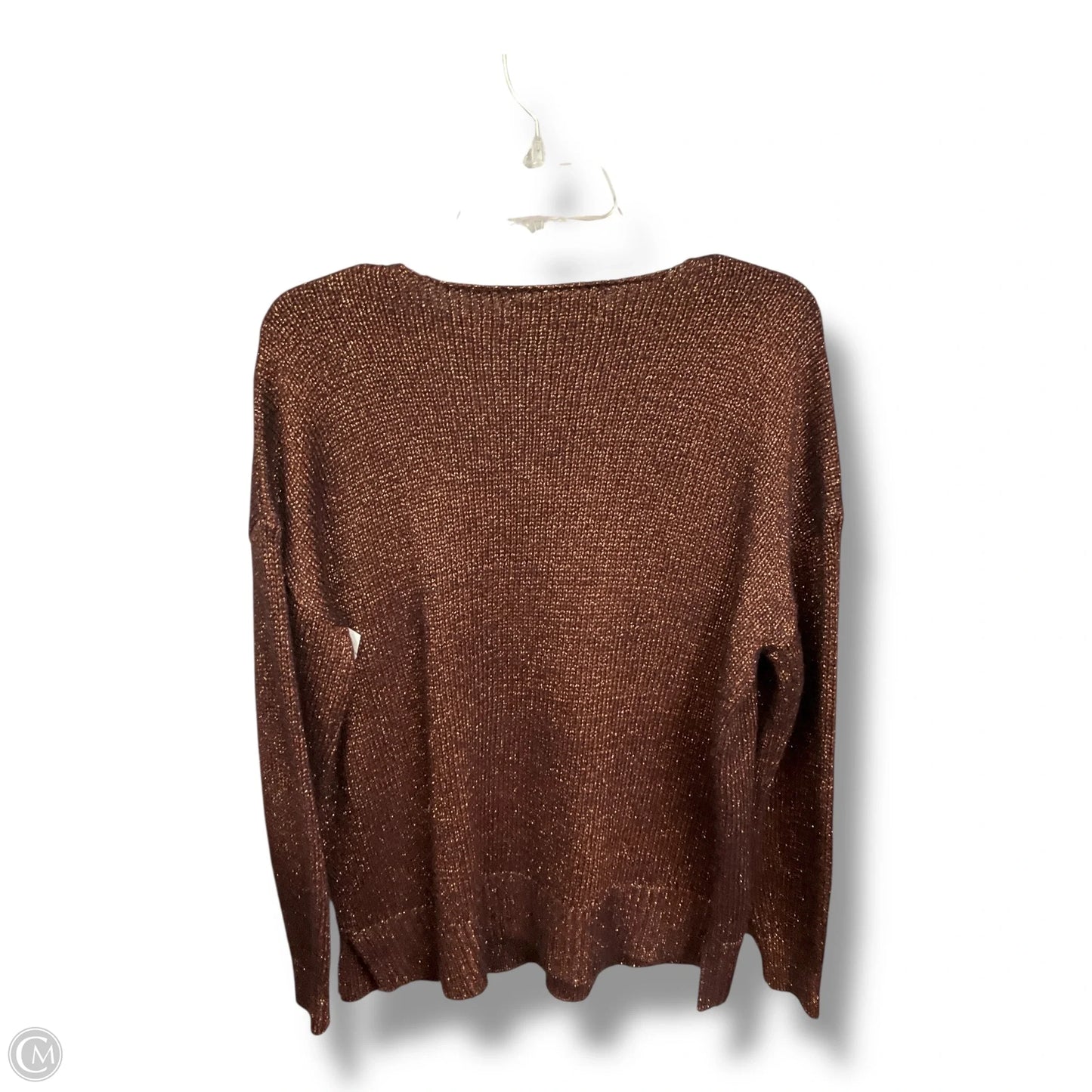 Sweater By Loft In Bronze, Size: L