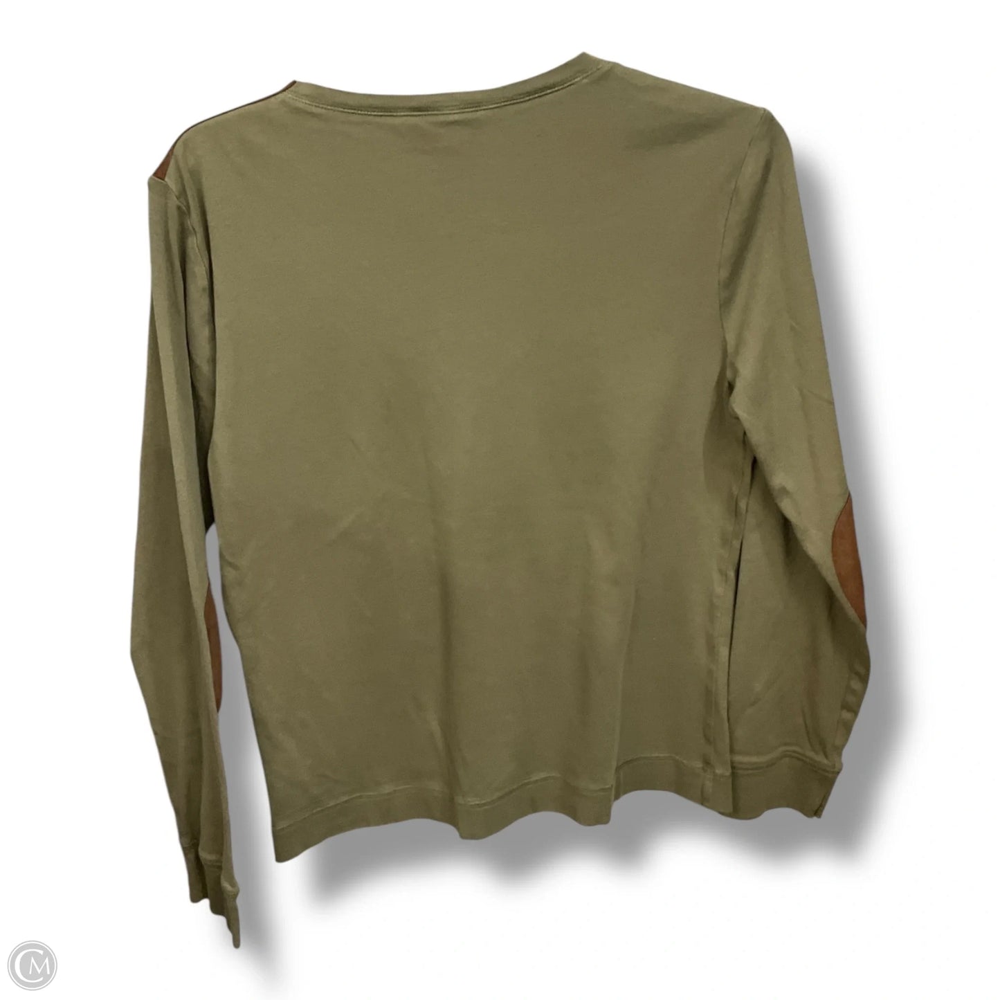 Top Long Sleeve By Lauren By Ralph Lauren In Green, Size: Xl