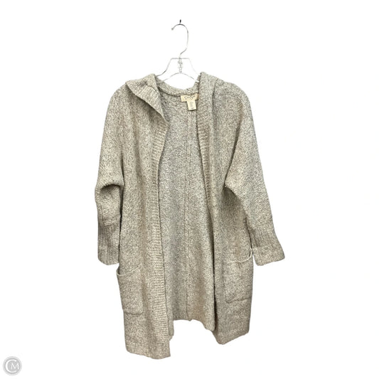 Sweater Cardigan By Jessica Simpson In Beige, Size: Xs